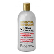 Bioshev Silk & Keratin Conditioner Αναδόμησης & Θρέψης για Όλους τους Τύπους Μαλλιών 500ml Bioshev Silk & Keratin Conditioner Αναδόμησης & Θρέψης για Όλους τους Τύπους Μαλλιών 500ml
