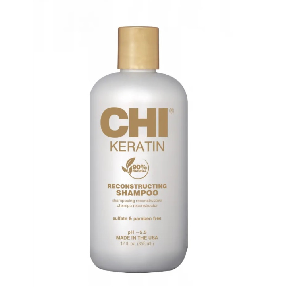Chi Keratin Reconstructing Shampoo με Μετάξι και Κερατίνη για Ενυδάτωση και Αναδόμηση 355ml Chi Keratin Reconstructing Shampoo με Μετάξι και Κερατίνη για Ενυδάτωση και Αναδόμηση 355ml