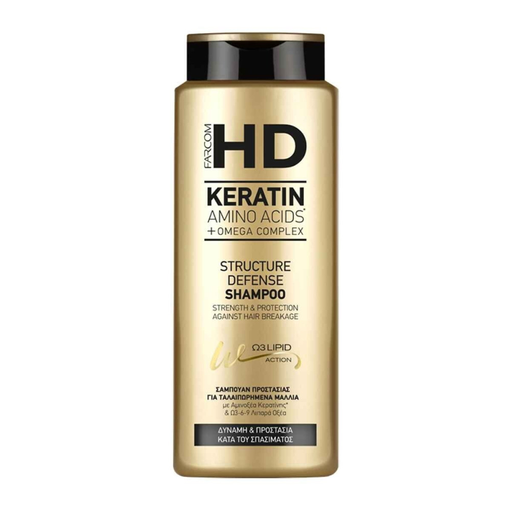 Farcom HD Structure Defense Σαμπουάν Κατά του Σπασίματος της Τρίχας 400ml