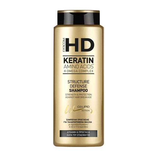 Farcom HD Structure Defense Σαμπουάν Κατά του Σπασίματος της Τρίχας 400ml