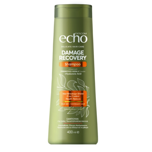 Farcom Echo Damage Recovery Σαμπουάν Για Ξηρά & Ταλαιπωρημένα Μαλλιά 400ml