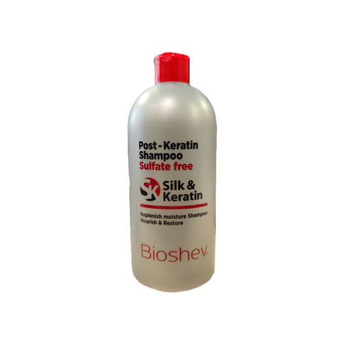 Bioshev Essential Infusion Post Silk & Keratin  Σαμπουάν Αναδόμησης 500ml