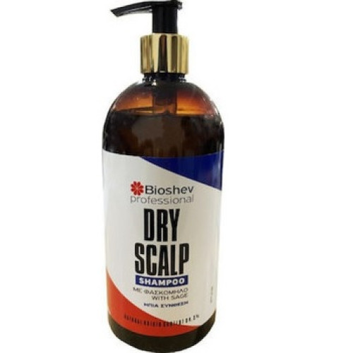 Bioshev Dry Scalp Σαμπουάν Με Φασκόμηλο για Ξηροδερμία 500ml Bioshev Dry Scalp Σαμπουάν Με Φασκόμηλο για Ξηροδερμία 500ml