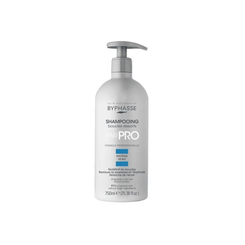 Byphasse Hair Pro Boucles Ressorts Σαμπουάν Λείανσης για Σγουρά Μαλλιά 750ml Byphasse Hair Pro Boucles Ressorts Σαμπουάν Λείανσης για Σγουρά Μαλλιά 750ml
