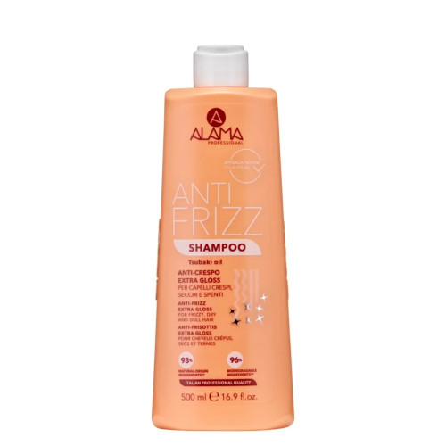 Alama Anti Frizz Shampoo για Λεία & Λαμπερά Μαλλιά χωρίς Φριζάρισμα 500ml Alama Anti Frizz Shampoo για Λεία & Λαμπερά Μαλλιά χωρίς Φριζάρισμα 500ml