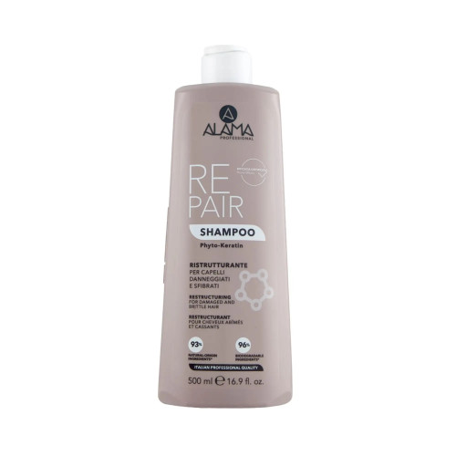 Alama Repair Shampoo Αναδόμησης με Κερατίνη 500ml Alama Repair Shampoo Αναδόμησης με Κερατίνη 500ml