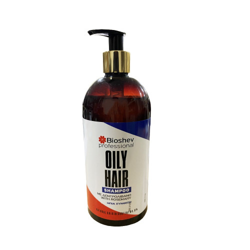 Bioshev Σαμπουάν Μαλλιών με Δεντρολίβανο Oily Hair Shampoo 500ml
