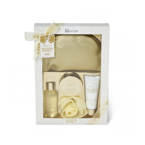 IDC Institute Scented Bath Gold Σετ 5τμχ. -  Mandarin & Grapefruit