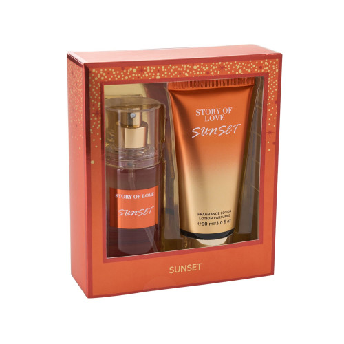 Toyoko Story of Love Σετ Δώρου Sunset Mist 88ml  + Fragrance Lotion 90ml