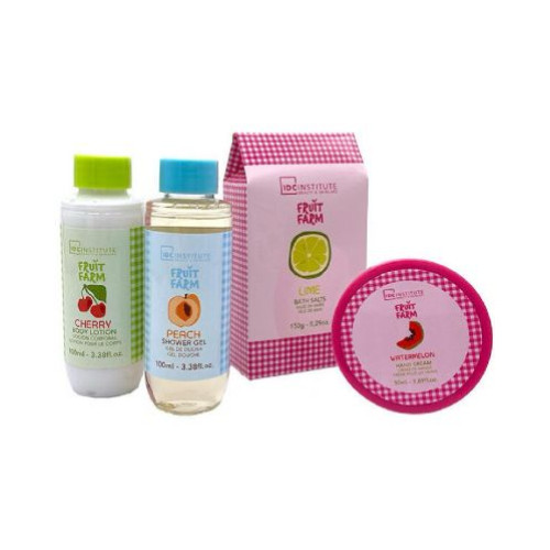 IDC Institute Fruit Farm Pamper Tin Σετ 5τμχ. με Άρωμα Καλοκαιρινών Φρούτων IDC Institute Fruit Farm Pamper Tin Σετ 5τμχ. με Άρωμα Καλοκαιρινών Φρούτων
