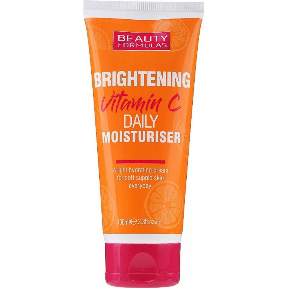 Beauty Formulas Brightening Vitamin C Moisturizer 24ωρη Κρέμα Προσώπου Ημέρας 100ml