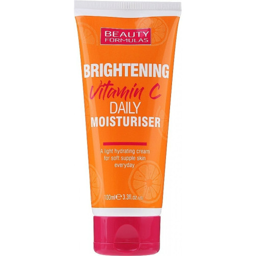 Beauty Formulas Brightening Vitamin C Moisturizer 24ωρη Κρέμα Προσώπου Ημέρας 100ml