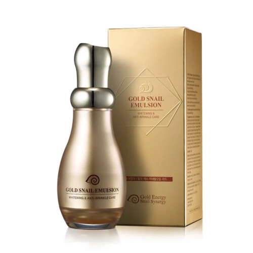 Gold Energy Snail Emulsion Αντιρυτιδική+Ενυδατική Κρέμα Προσώπου με Εκχύλισμα Σαλιγκαριού & Χρυσό 24Κ 130ml