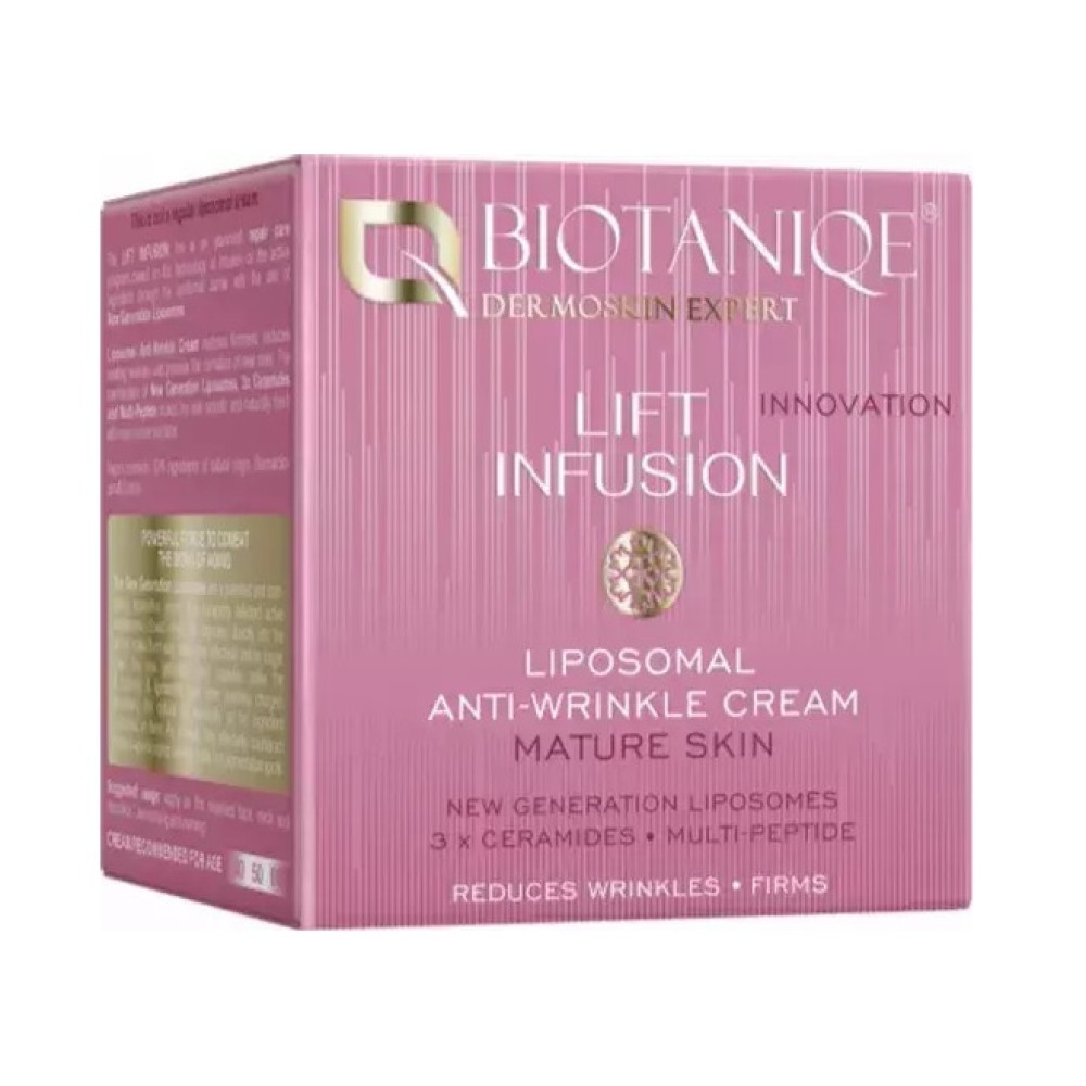 Biotanique Liposomal Cream Lift Infusion - Κρέμα Προσώπου για Αντιγήρανση & Σύσφιξη 50+ με Ceramides 50ml