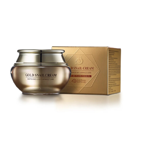 Gold Energy Snail Cream Αντιγηραντική Κρέμα Προσώπου με Εκχύλισμα Σαλιγκαριού & Χρυσού 24Κ 60ml