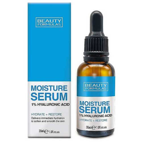Beauty Formulas Ορός Ενυδάτωσης Προσώπου Με 1% Υαλουρονικό οξύ - 30ml Beauty Formulas Ορός Ενυδάτωσης Προσώπου Με 1% Υαλουρονικό οξύ - 30ml